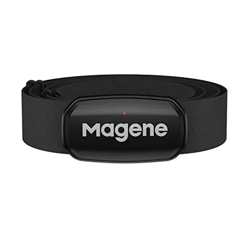 Magene H303 Herzfrequenzmesser, Herzfrequenz-Sensor-Brustgurt, Protokoll ANT+/Bluetooth, kompatibel mit IOS/Android-Apps