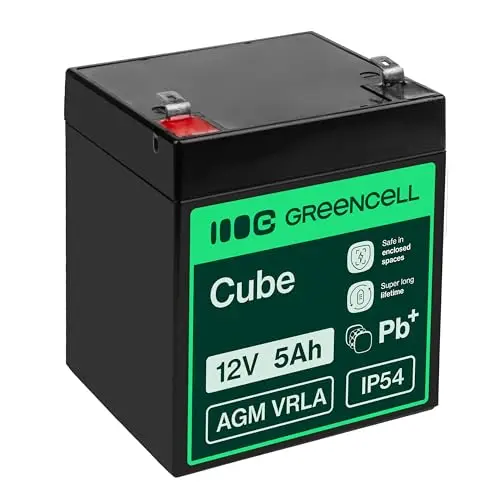 Green Cell AGM 12V 5Ah Bleiakku