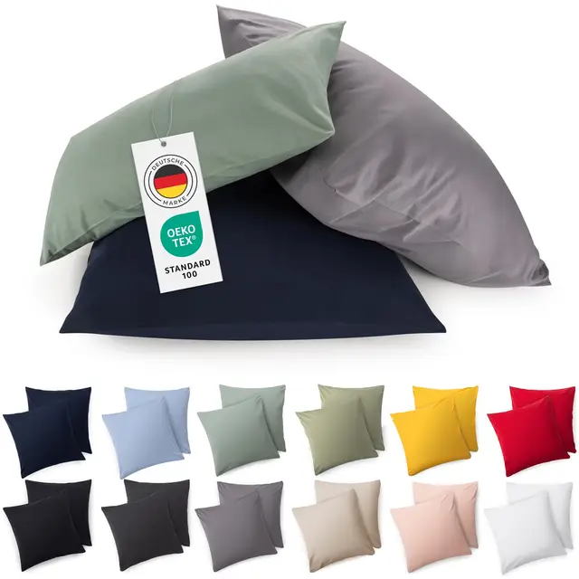 blumtal kissenbezug 40x40 cm jersey