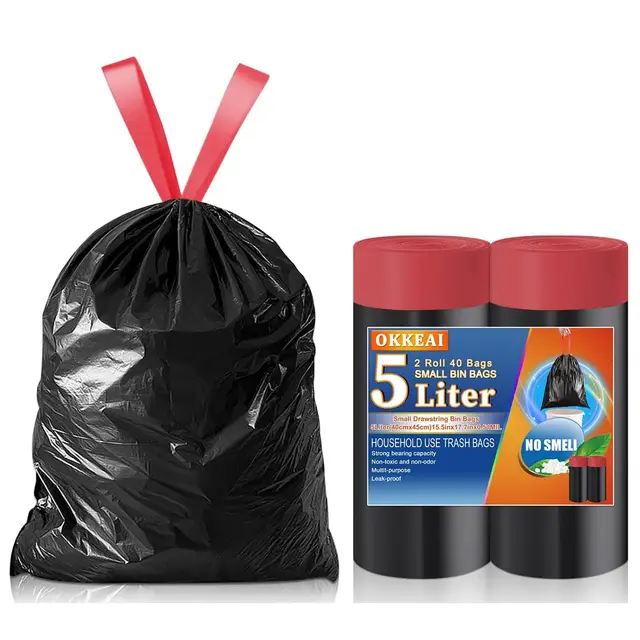 okkeai müllbeutel 5l mit zugband