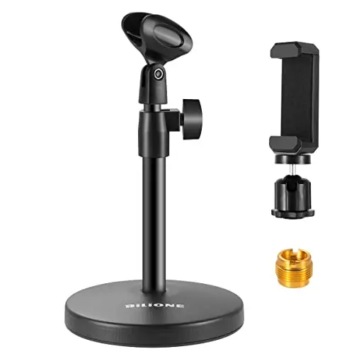 bilione 101s mikrofonständer tisch 3in1