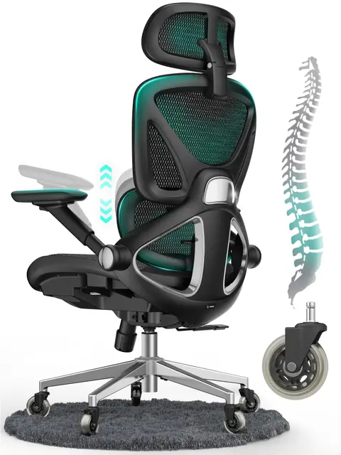 CAPOT OC.017H Bürostuhl ergonomisch Netzstoff