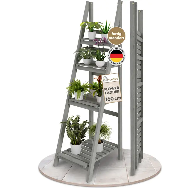 ttl home blumentreppe 160cm 4-stufen