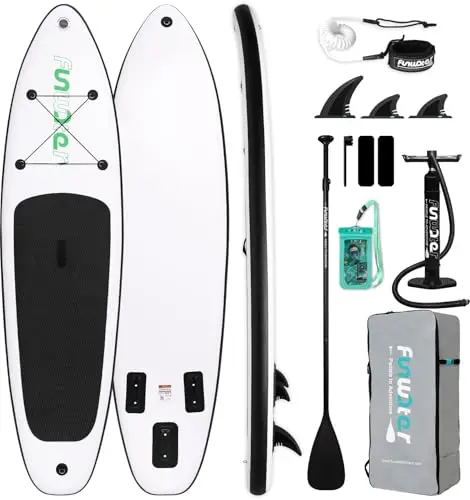 funwater aufblasbares stand up paddle