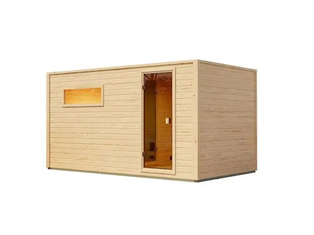 Karibu Gartensauna 396,1x224,9x212,4cm