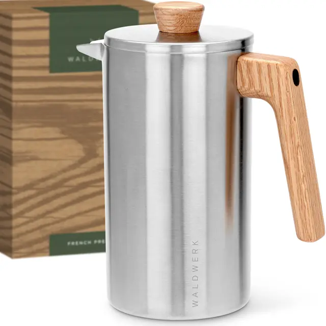 waldwerk french press edelstahl