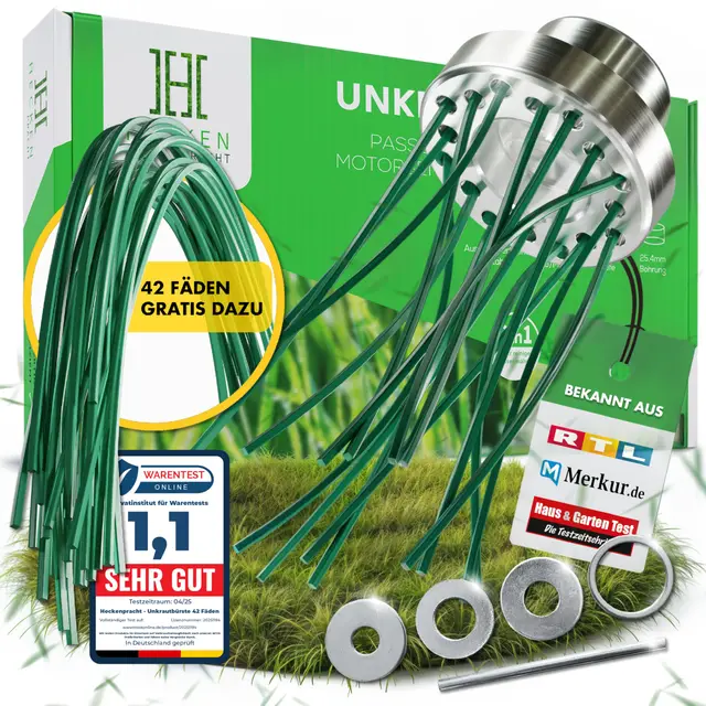 heckenpracht profi nylon unkrautbürste