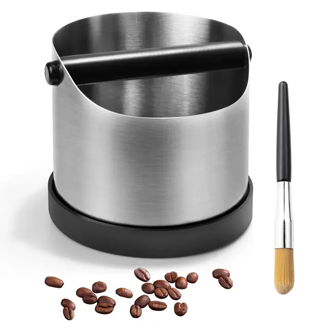 Nocecfi Edelstahl Kaffee-Knockbox