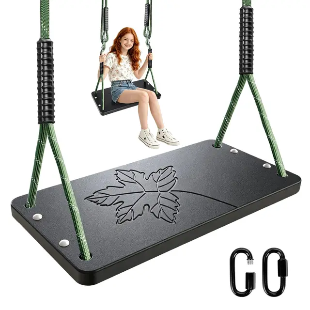 zoezure baum schaukelsitz schwarz 43cm