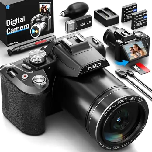 nbd 8k digitalkamera 64mp