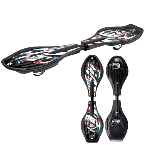 Streetsurfing Waveboard The Wave G1, Verschiedene Design wählbar, 360 Grad schwenkbare PU-Rollen, das Original, der Klassiker