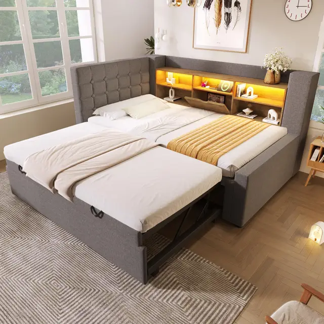 wizbed daybett schlafsofa 90x200 mit