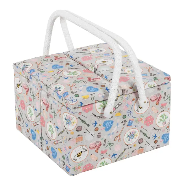 hobby gift nähkästchen groß