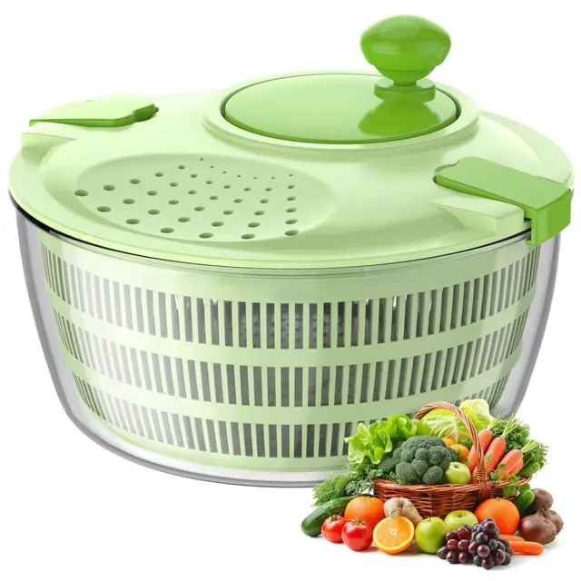 vihoom d650 salatschleuder 4 5l