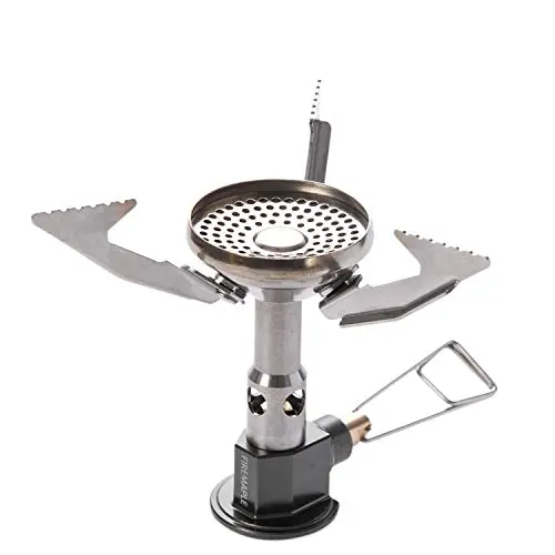 Fire-Maple Polaris Tragbarer Camping Gaskocher Mini-Faltbarer Rucksackkocher mit Druckregler Bushcraft-Reisen Trekking Outdoor