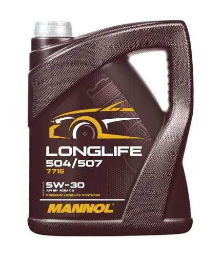MANNOL 7715 Longlife 5W-30 Motoröl 5 Liter