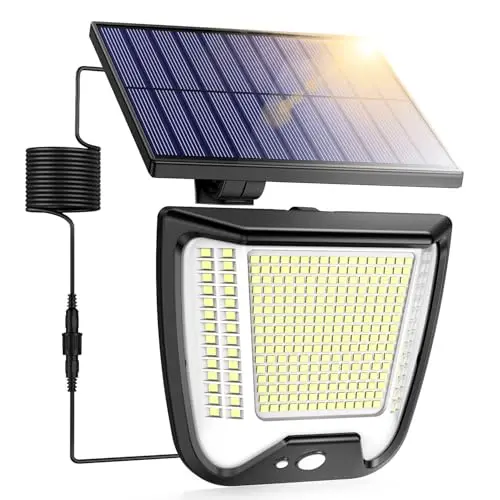 spqment 288 led solarleuchte außen