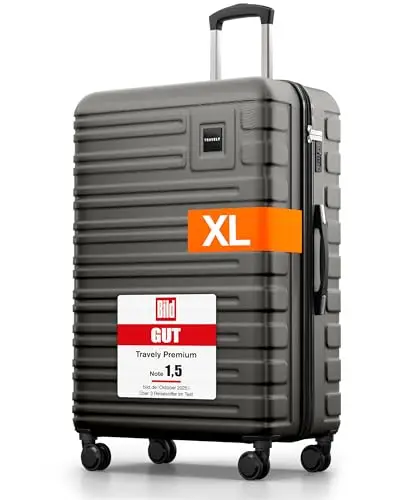travely xl hartschalenkoffer