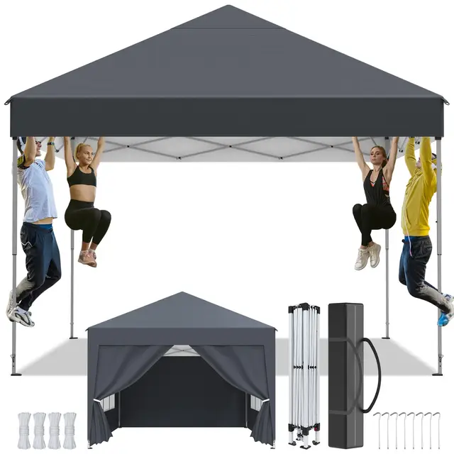kuro-sagol faltpavillon 3x3m