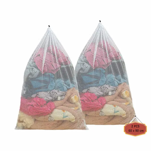 dmjia wäschesack xxl 2er set 60x90 cm