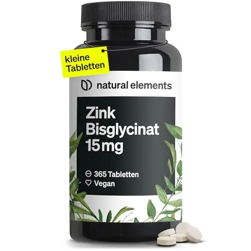 natural elements Zink 15mg Tabletten