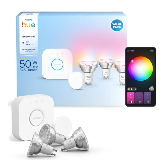 philips hue essential starter-set gu10