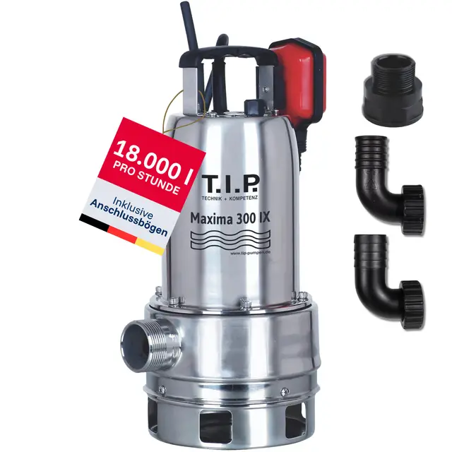 t.i.p. maxima 300 ix schmutzwasser