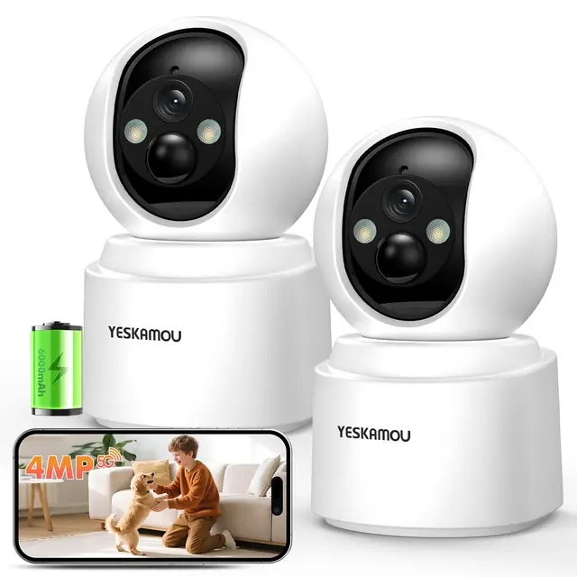 yeskamou 4mp indoor akku
