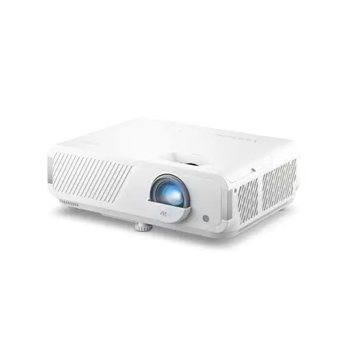 ViewSonic LX720-4K 4K UHD Laser Beamer mit Google TV, 3500 ANSI Lumen, 1 ms Gaming Mode, HDR/HLG, 1,3x optischer Zoom, Auto H/V Keystone, Heimkino & Gaming Projektor