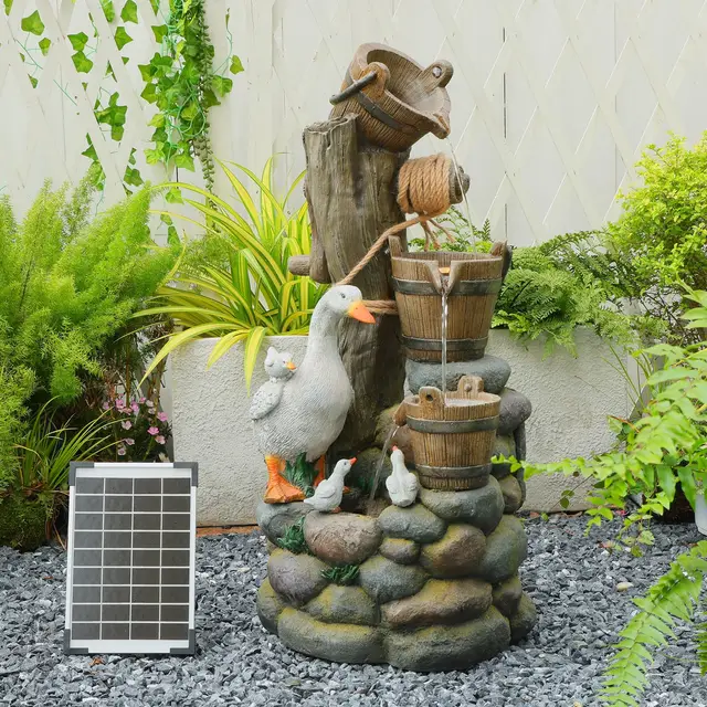 bumilgar ff-3056 solar gartenbrunnen