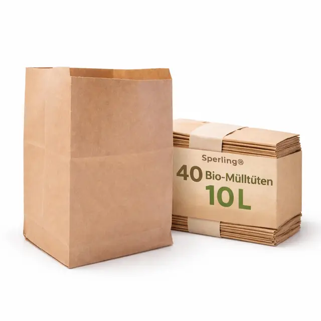sperling biomüllbeutel 10l 40 stück