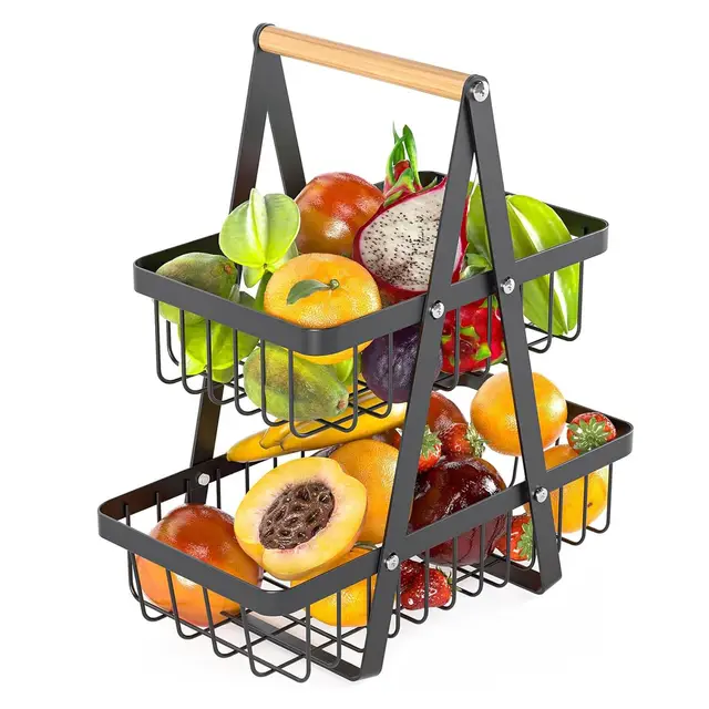 thirei obstkorb etagere 2 stöckig