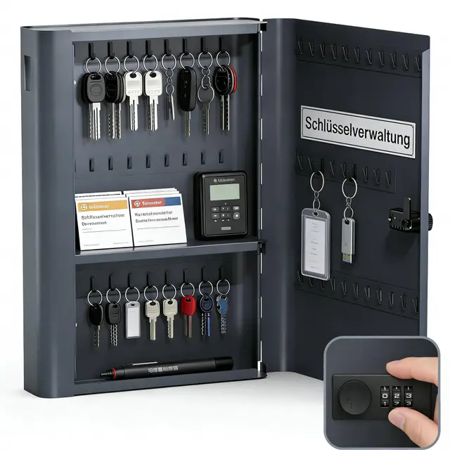 zedelmaier 60 fächer schlosskasten