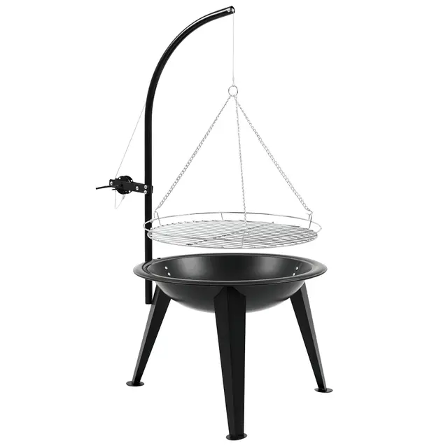 bbq-toro schwenkgrill holzkohle 55cm