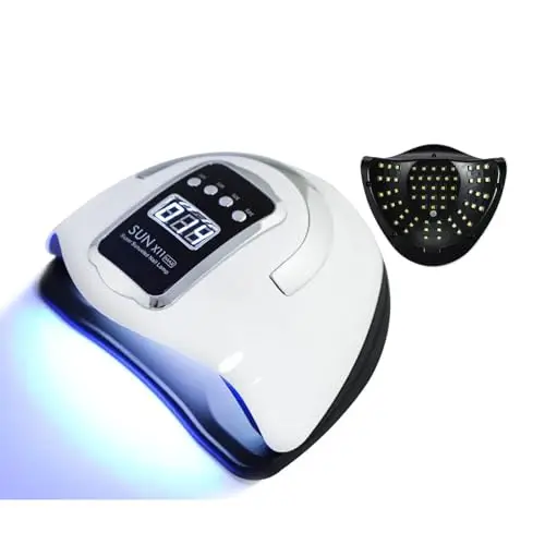 Trintion nageltrockner Lampe LED Nagel Lampe 280W uv Lampe für gelnägel UV Gel Lichthärtungsgerät mit Timer und Bewegungssensor für Finger Zehennagel und für Alle Gel Nagellack Shellac