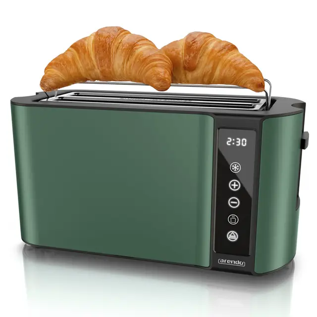 arendo 4-scheiben toaster edelstahl