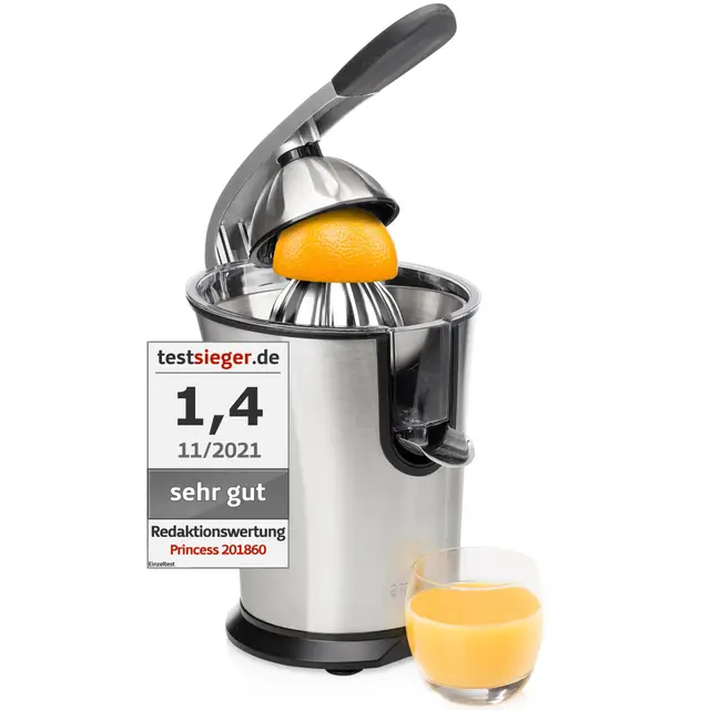 princess master juicer pro zitruspresse