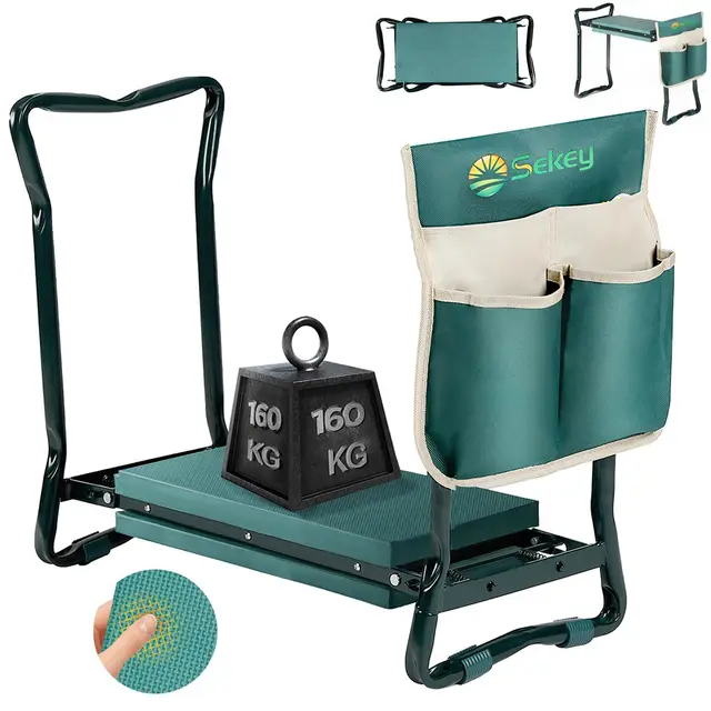 sekey höhenverstellbare gartenkniebank