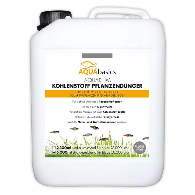 aquabasics co2 pflanzendünger 5 liter