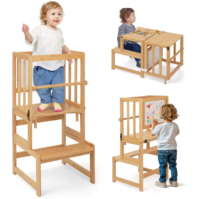 cosyland montessori lernturm klappbar