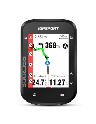 iGPSPORT BSC200S Fahrradcomputer Kabellos GPS, Routennavigation Weiterfahrtfunktion Gierwende-Eingabeaufforderung ANT Bluetooth