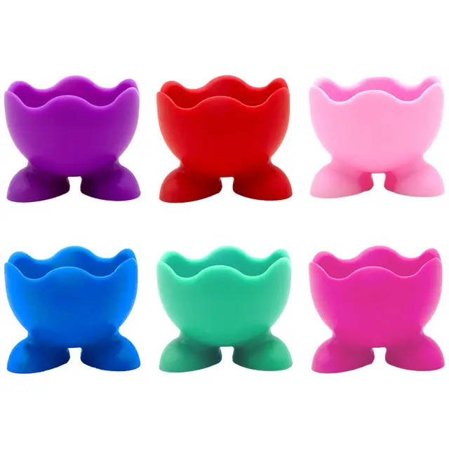bekecidi silikon-eierbecher-set 6tl