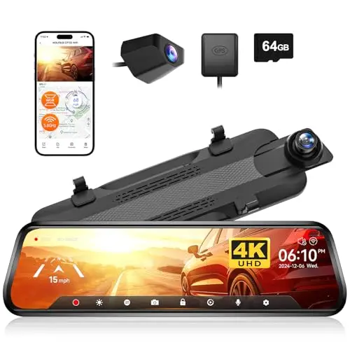 wolfbox g930 rückspiegel dashcam