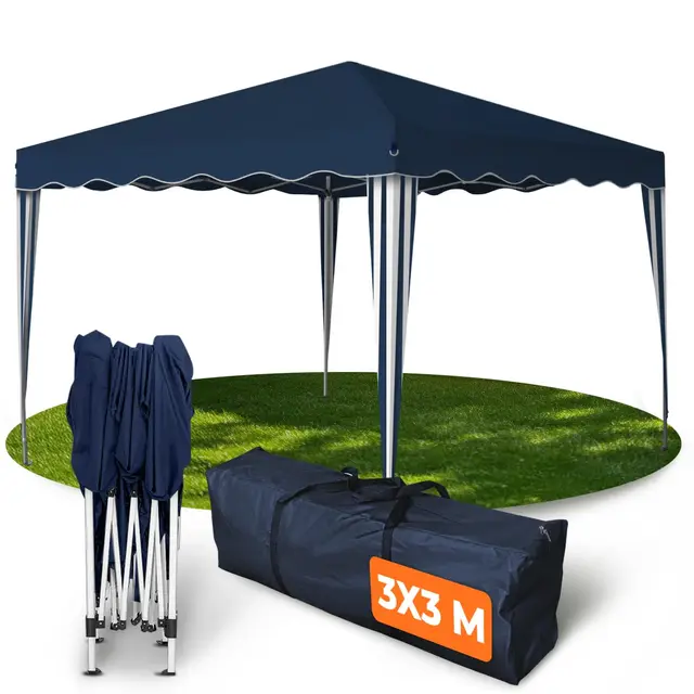 kronenburg faltpavillon 3x3 wasserdicht