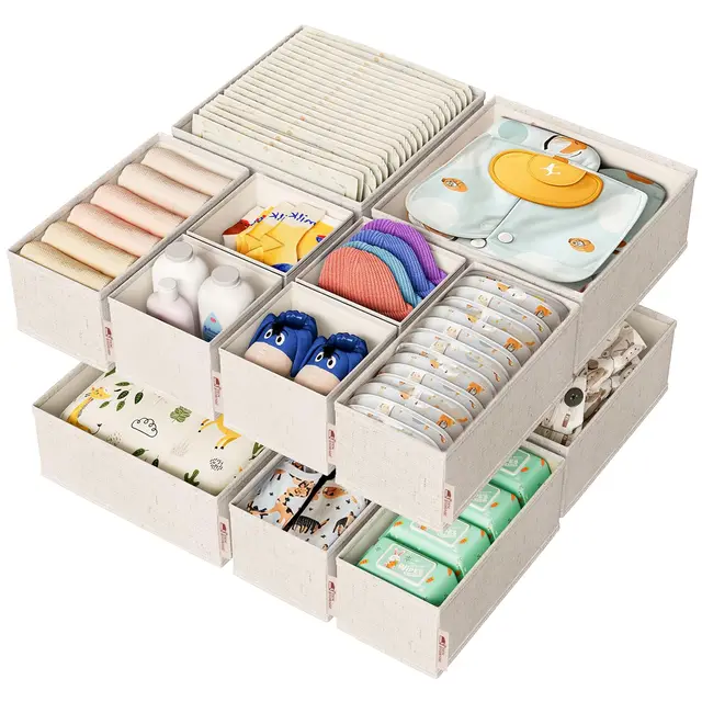 zenstorage leinen schubladen-organizer