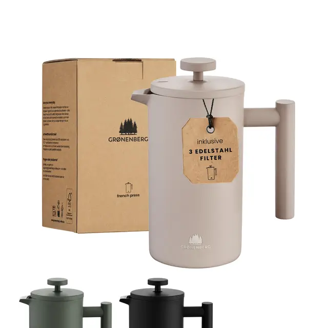 groenenberg french press earth 600ml
