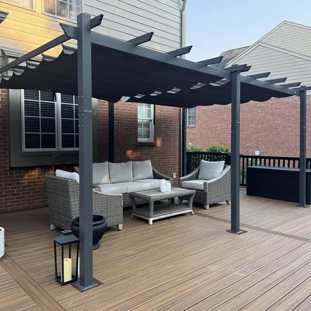 PURPLE LEAF Aluminium-Pergola