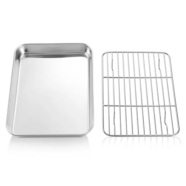 homikit edelstahl backblech mit