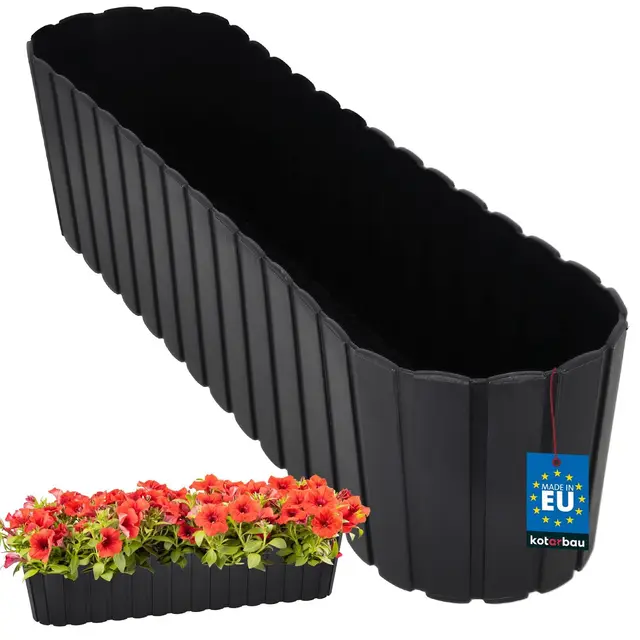 kotarbau balkonkasten 60cm anthrazit