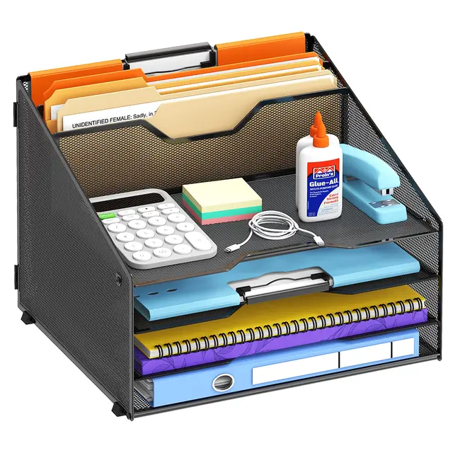 reeplan schreibtisch organizer metall 6
